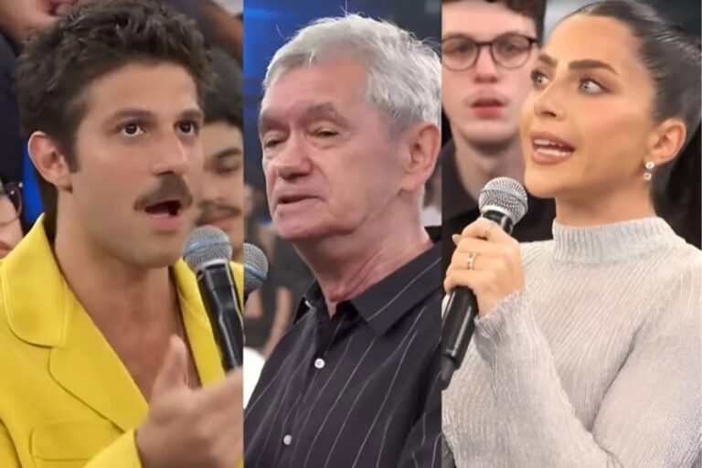 Web aponta que Chay Suede riu de Jade Picon no ‘Altas Horas’: ‘Que deboche’
