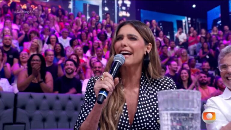 Aos 48 anos, aparência de Fernanda Lima choca no ‘Domingão’: ‘Rosto real’