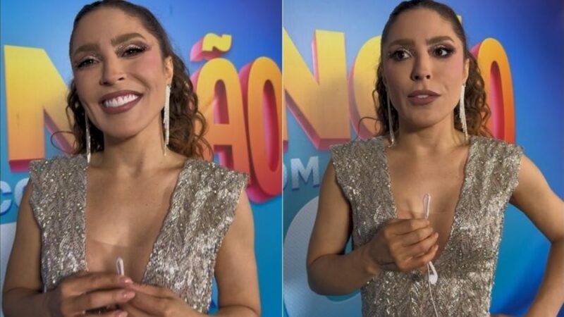 Saia curta e fio-dental de Manu Bahtidão na final da ‘Dança’ dão o que falar: ‘Gente…’