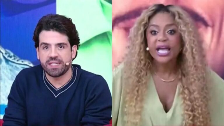 Ao vivo, Cariúcha e Matheus Baldi têm discussão acalorada no ‘Fofocalizando’
