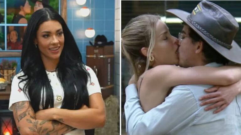 ‘A Fazenda 17’: Rayane debocha da relação de Saory com Dudu: ‘Daqui 1 mês não tem mais’