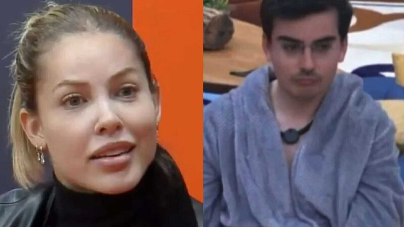 ‘A Fazenda 17’: Saory se irrita e coloca Dudu contra a parede: ‘Quem é?’
