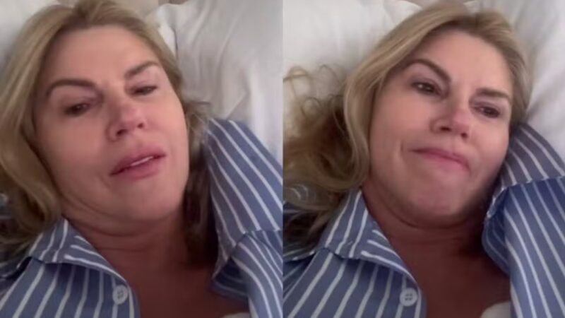É grave? Val Marchiori expõe crise de pânico durante sessão de quimioterapia: ‘Achei que…’