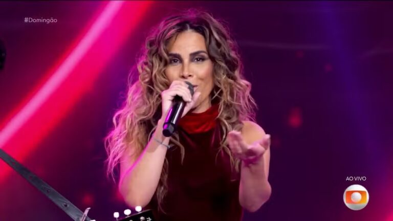 Roupa de Wanessa na semifinal da ‘Dança’ divide opiniões: ‘Só de calcinha?’