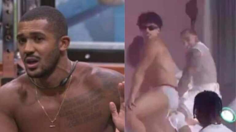 ‘BBB 26’: Dançarino de Pedro Sampaio provoca Matheus durante a festa