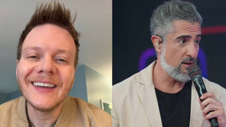 Confusão? Michael Teló expõe Marcos Mion e apresentador responde