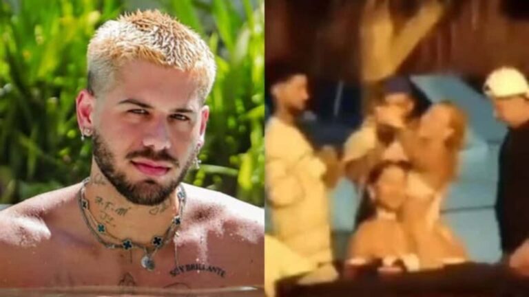 Zé Felipe arremessa celular de influenciadora e choca a web