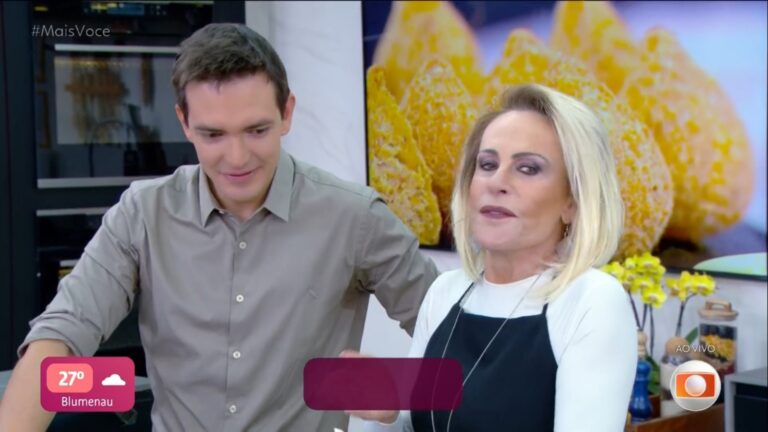 Ana Maria Braga rebate diretora ao vivo no Mais Você: ‘Para de me mandar embora’