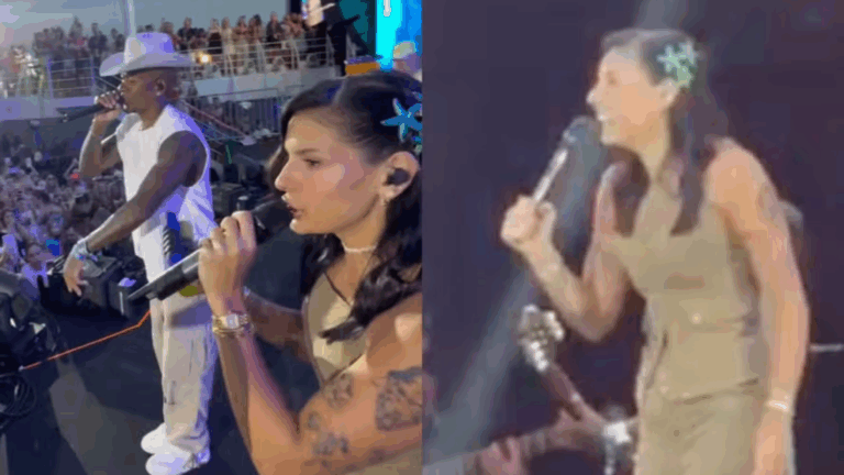 Ana Castela surpreende ao ver grupo de pagode cantando música de Gustavo Mioto