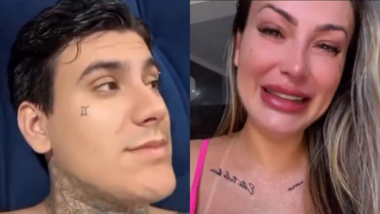 Andressa Urach chora em vídeo com o filho e recebe pergunta