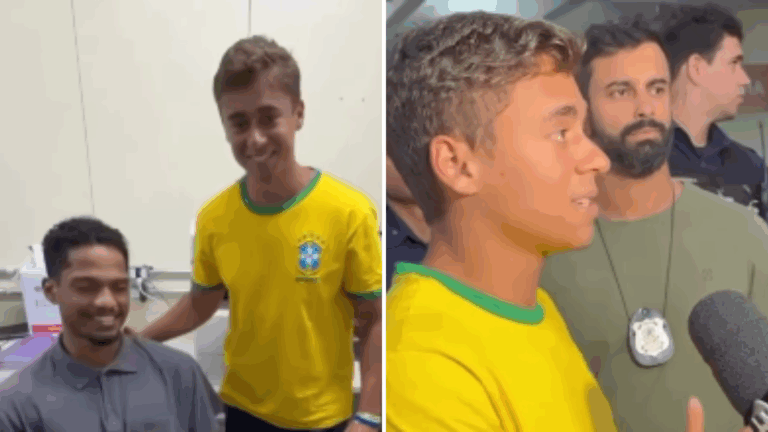 Nikolas Ferreira visita vítimas atingidas por raio em Brasília