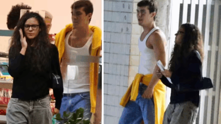Bella Campos e Caio Manhente são flagrados juntos