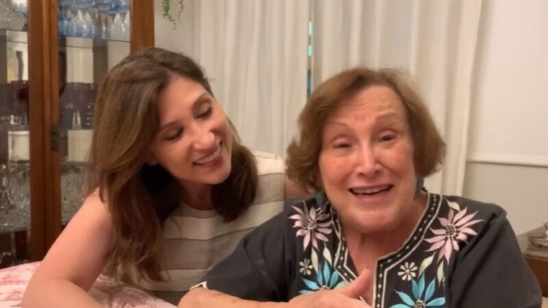 Beth Goulart resgata vídeo raro de Nicette Bruno e desabafa: ‘Hoje faria 93’