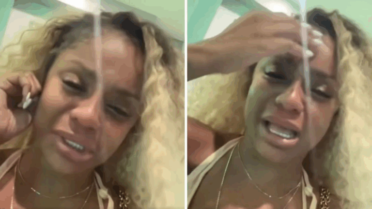Cariucha surge chorando e diz que foi agredida por affair: ‘Fui me defender’