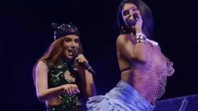Climão? Pocah bebe, fica alterada e Anitta se desespera: ‘Vamos indo’