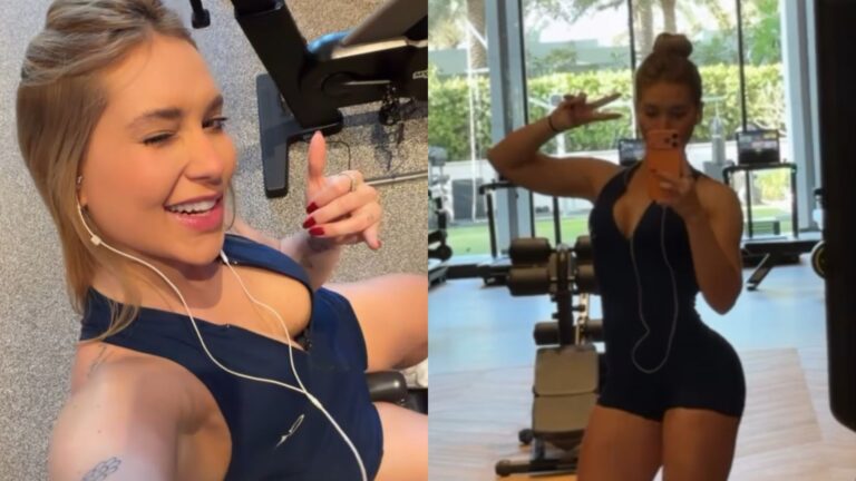 Virgínia impressiona ao ostentar corpo definido em viagem a Dubai e dispara: ‘Gostosas não…’