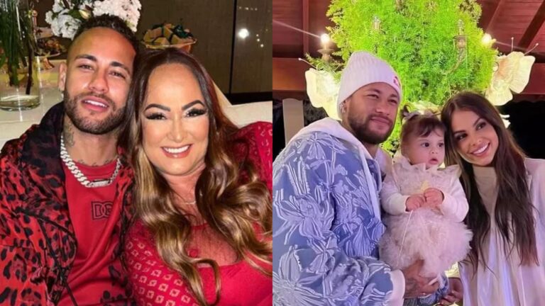Neymar se irrita e rebate ataques contra a mãe, Nadine, e Amanda Kimberlly