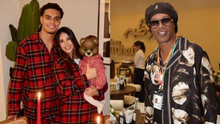 Giovanna Buscacio revela motivo de não mostrar o rosto da filha, neta de Ronaldinho Gaúcho: ‘Infelizmente’