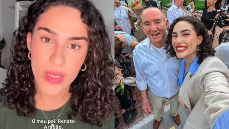 Lívian Aragão se manifesta sobre vídeo fake de Renato Aragão criado por IA