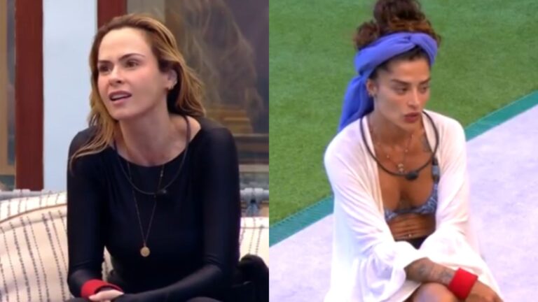 ‘BBB 16’: Ana Paula Renault e Aline Campos se alfinetam e clima pesa: ‘Maior planta’