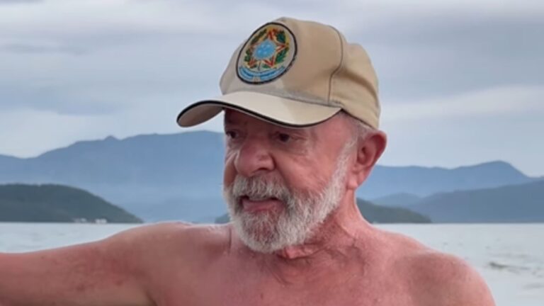 Janja exibe registro de Lula curtindo férias de sunga no Rio de Janeiro; veja vídeo