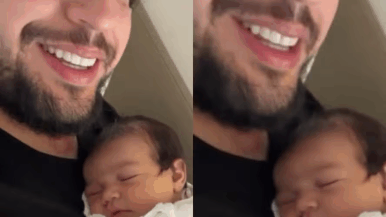 Coruja! Nattan baba por filha recém-nascida: ‘Como não se apaixonar?’