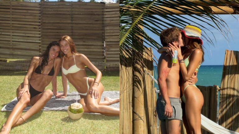 Sasha Meneghel exibe cliques inéditos de férias no Nordeste ao lado de Bruna Marquezine