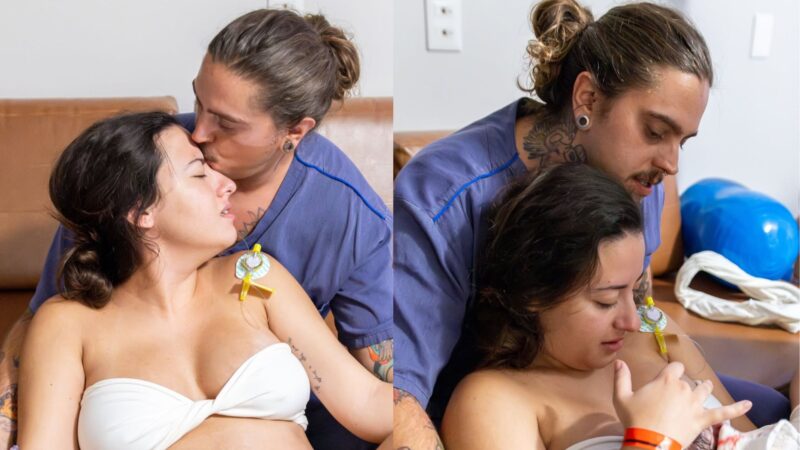 Baterista do Restart vibra ao anunciar nascimento da filha no primeiro dia do ano: ‘Sonho realizado’
