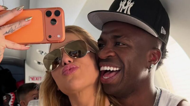 Vini Jr. reage à declaração romântica de Virginia Fonseca na web: ‘Te amo’