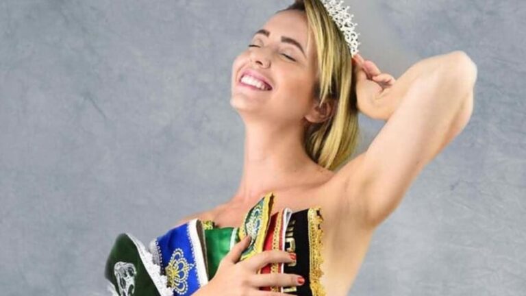 Ex-Miss perde 23 quilos no pós-parto; confira o antes e depois