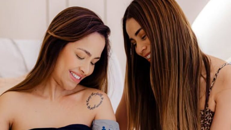 Lexa comove a web ao acompanhar parto de Gabi Luthai: ‘Foi lindo’