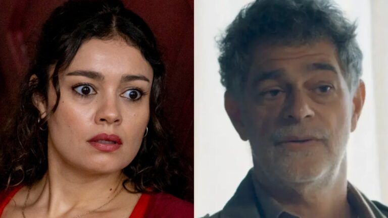 Três Graças: Rogério confronta Gerluce e desespera a mocinha: ‘Posso explicar’