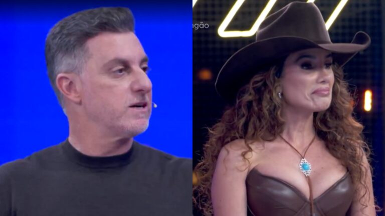 Luciano Huck surpreende Paula Fernandes ao falar de novela: ‘Você já começa morta?’