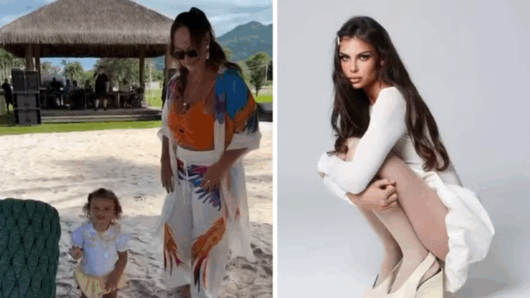 Mãe de Neymar é detonada após convidar  modelo com quem o filho teve uma filha