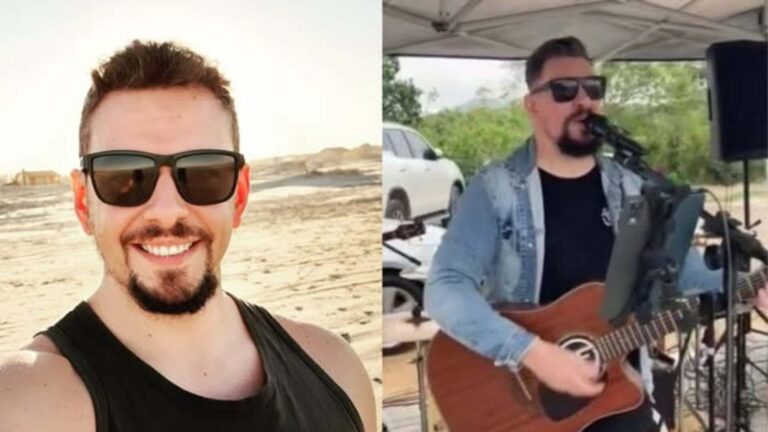 Cantor Jean Freitas morre prensado aos 38 anos; músico deixa mulher e filho