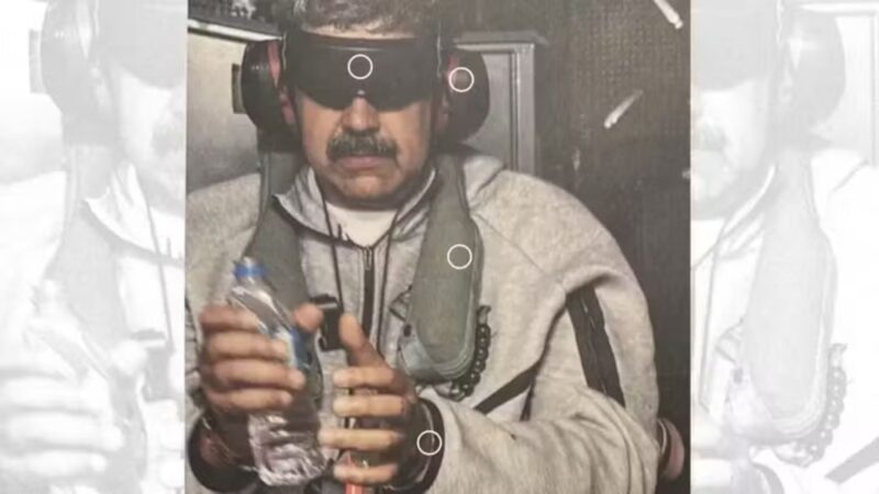 Saiba o real motivo de Nicolas Maduro surgir com olhos e ouvidos bloqueados