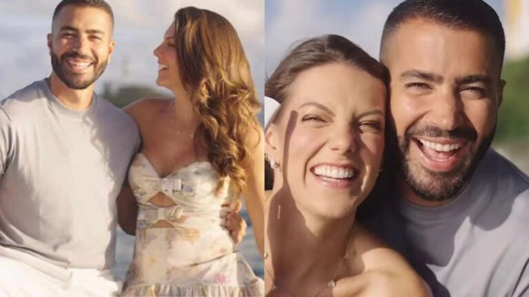 Rafa Marques, filho de Bell Marques, anuncia gravidez da esposa: ‘Agora somos 3’