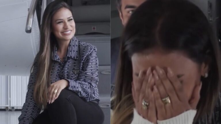 VÍDEO! Simone Mendes chora ao reformar jatinho de R$ 30 milhões