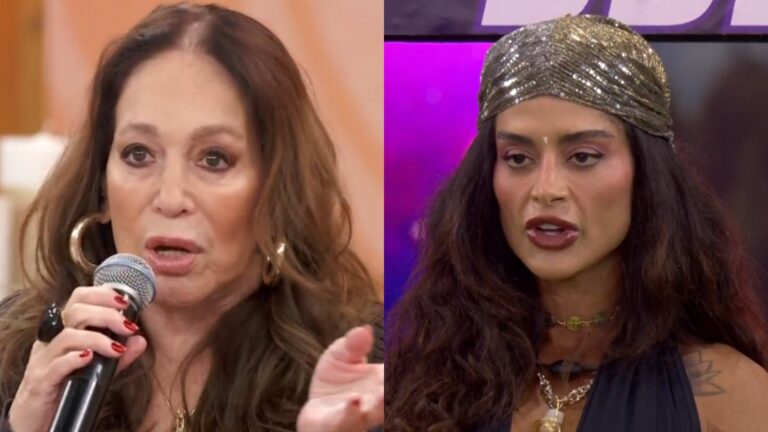 Susana Vieira critica Aline do BBB 26 ao vivo na Globo: ‘O que ela é?’