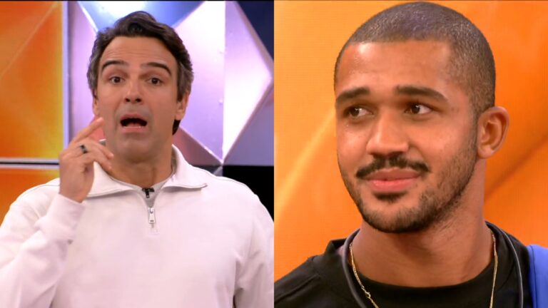 BBB 26: Eliminado com índice de rejeição, Matheus surpreende Tadeu com fala: ‘Deus conhece…’