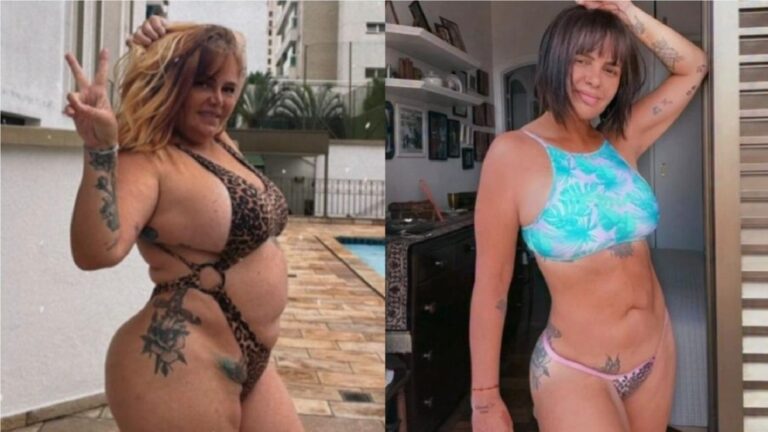 Valentina Francavilla impressiona ao mostrar nova fase após eliminar 45 kg