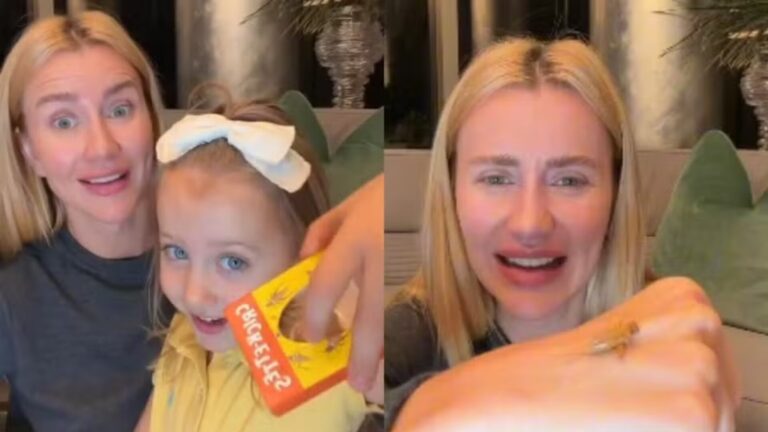 Coragem de sobra! Vicky Justus encara grilo assado e diverte Ana Paula Siebert