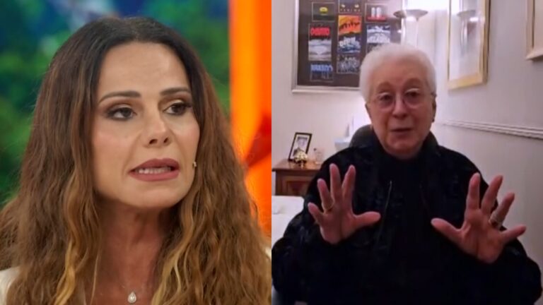 Prestes a beijar Belo em Três Graças, Viviane Araújo recebe mensagem do autor: ‘Vai ser…’