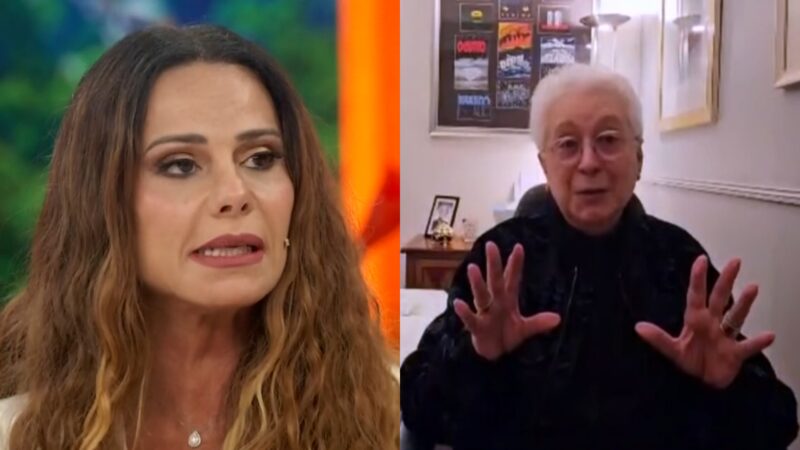 Prestes a beijar Belo em Três Graças, Viviane Araújo recebe mensagem do autor: ‘Vai ser…’
