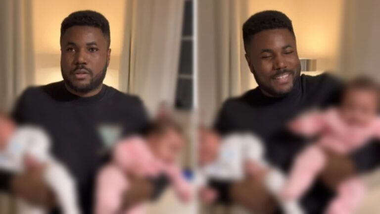 Pai deficiente visual revela método surpreendente para diferenciar seus gêmeos recém-nascidos