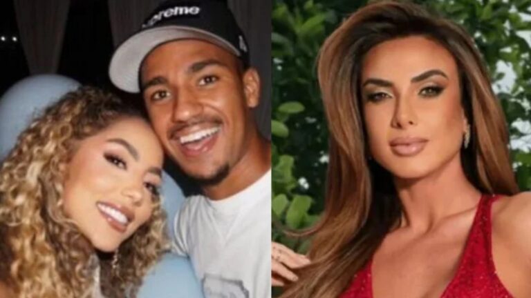 Influenciadora grávida Samuel Lino foi atrás de Nicole Bahls para pedir explicações, diz colunista