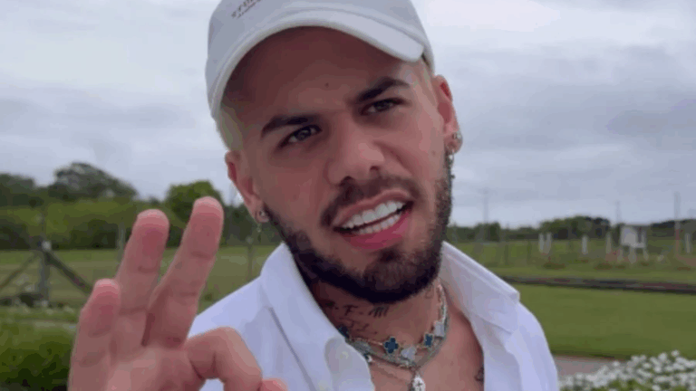 Zé Felipe causa burburinho com atitude com influenciadora durante gravação