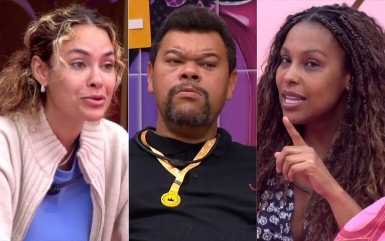 ‘BBB 26’: Líder, Babu escuta conversa de Sarah e desmascara: ‘Pegou no pulo’