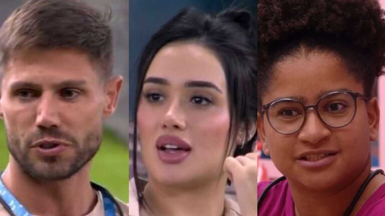 ‘BBB 26’: Jonas e Jordana esculacham Milena: ‘Ela finge’