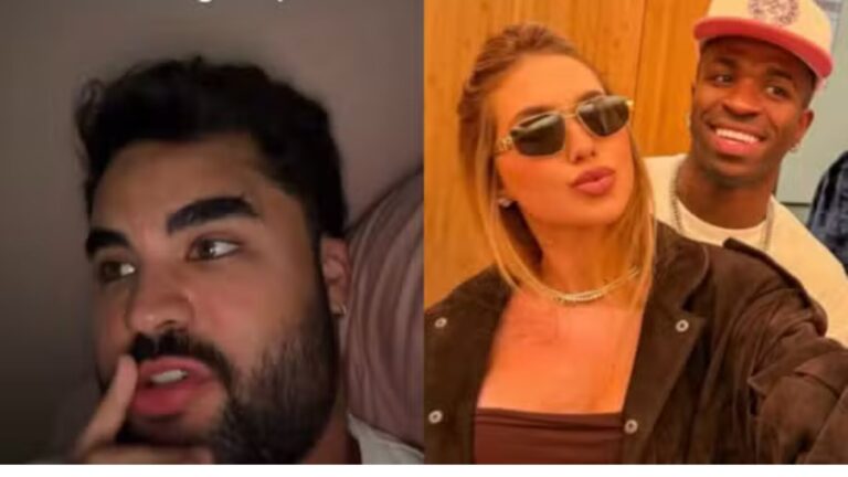 Lucas Guedez expõe namoro de Virginia com Vini Jr.: ‘Os dois estão…’